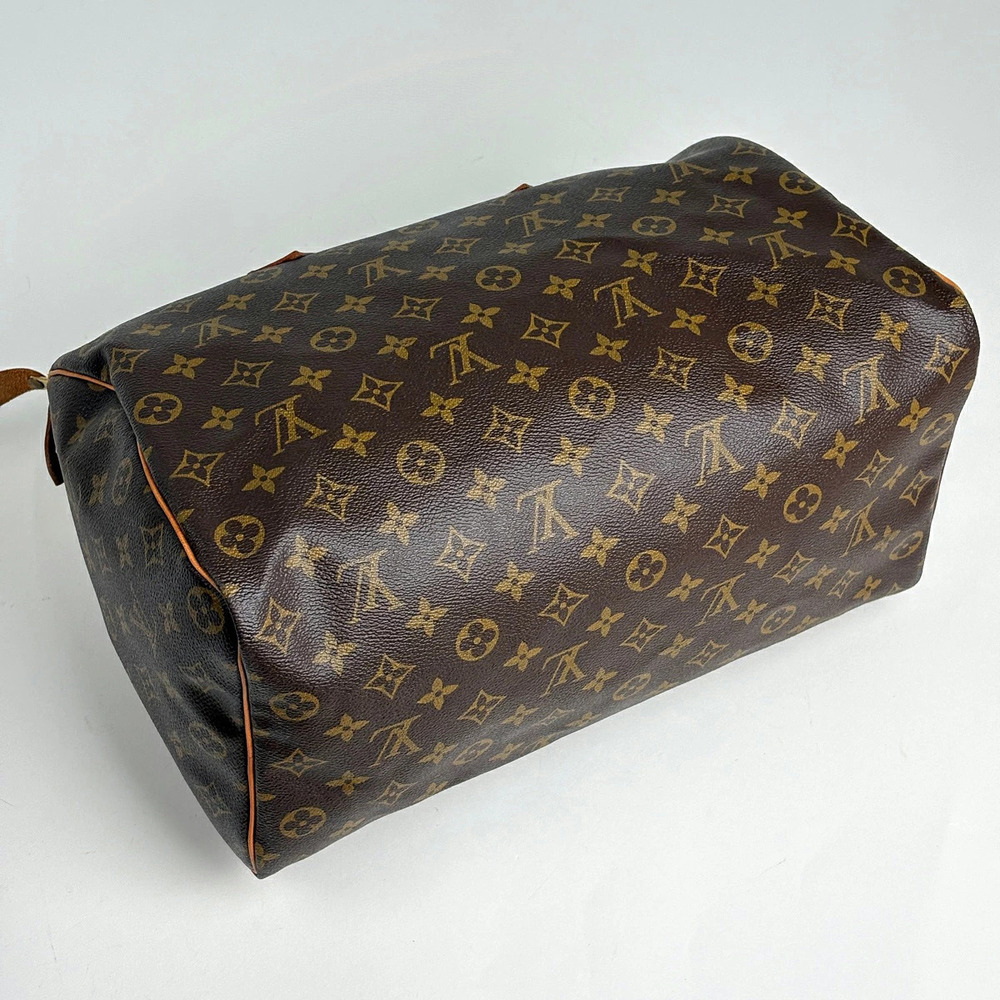 Louis Vuitton Speedy Boston Bag Handbag Monogram Brown - Picture 2 of 7